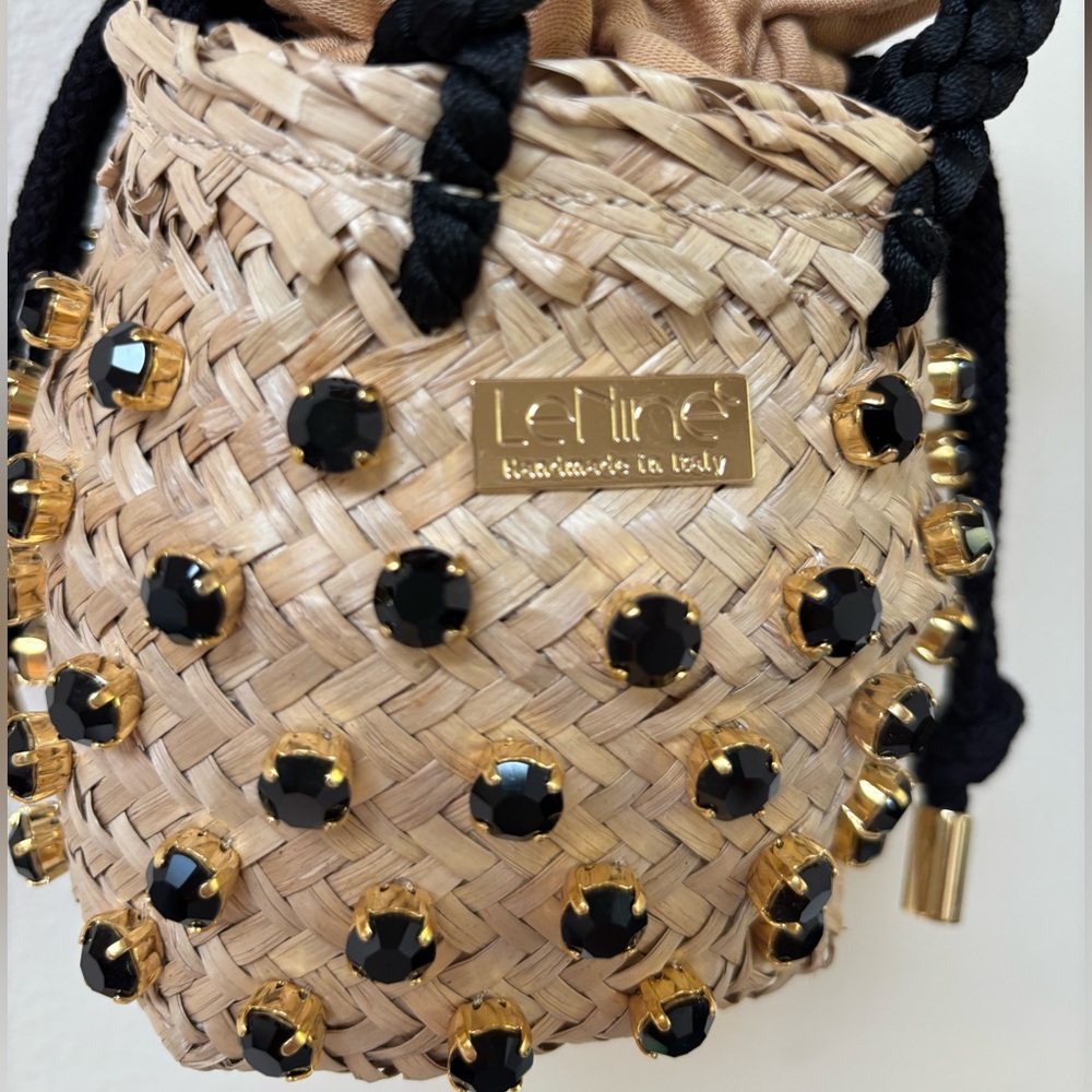 Lenin Tiny Double Bag. Mini Basket Bag. Evening B… - image 4